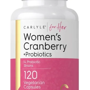 Women's Cranberry Plus Probiotics - 120 Capsules